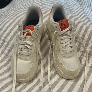 Nike Air Force 1 Beige Sneakers
